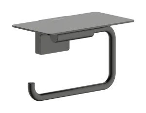 Hansgrohe Addstoris S Toilet Roll Holders 190 X 70 X 103mm Gunmetal/chrome - Brushed