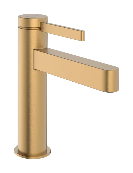 Hansgrohe Finoris Single Lever Basin Mixer 110 Coolstart With Pop-up Waste Set Brushed Bronze