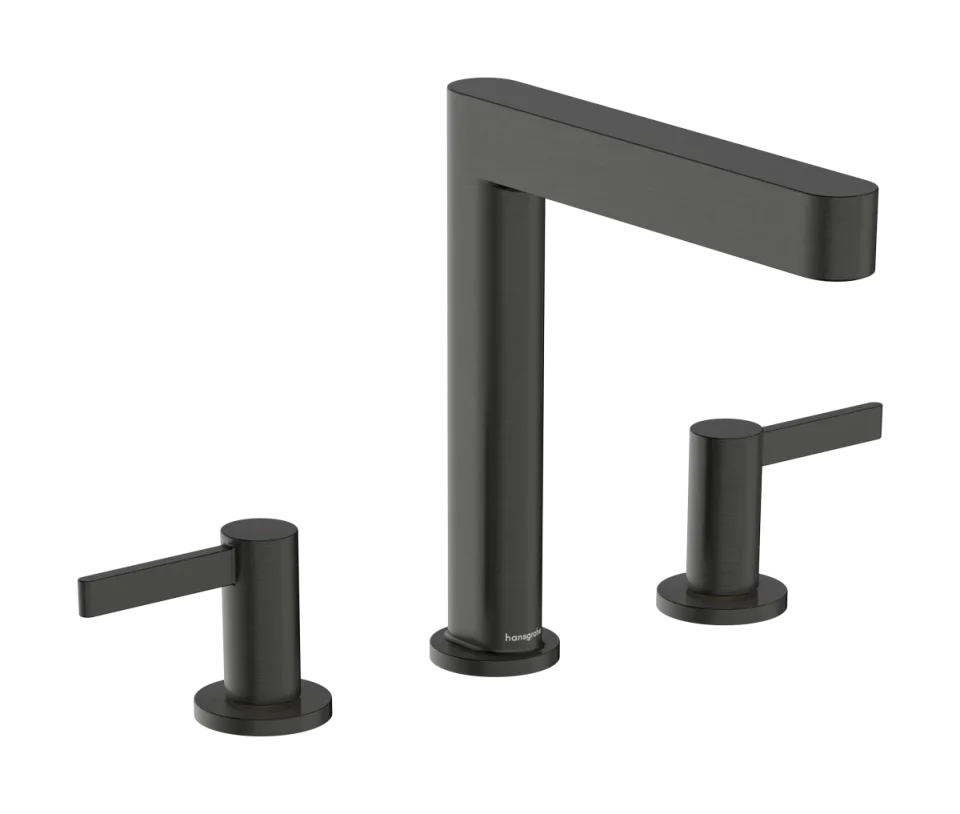 Hansgrohe Finoris Manual Mixers 407 X 310 X 77mm Gunmetal/chrome - Brushed product image - Image 1