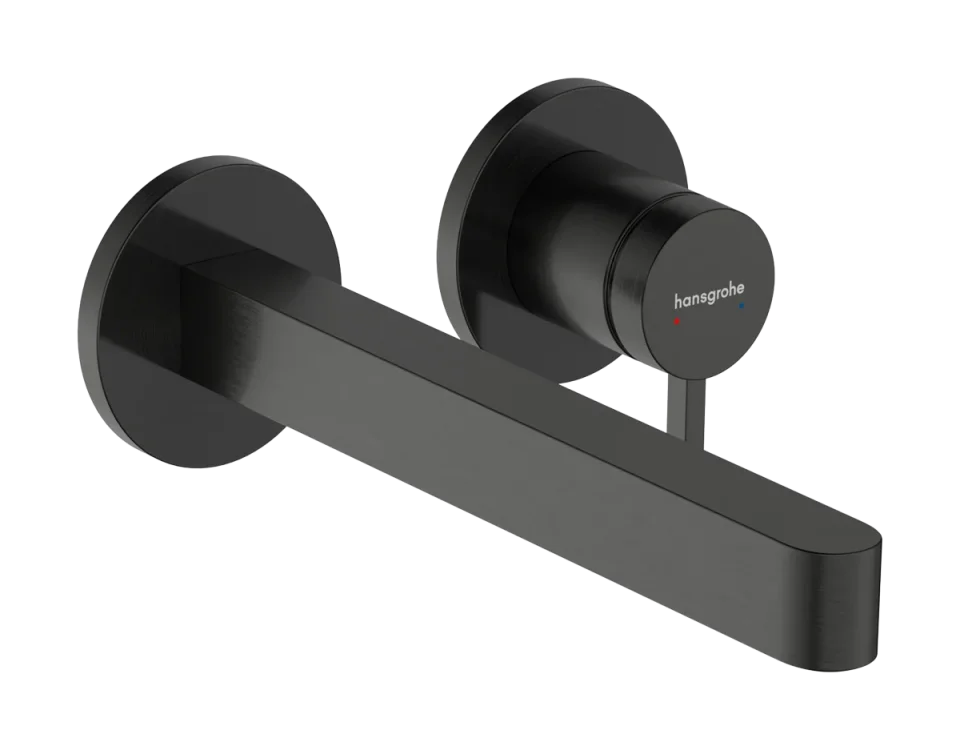 Hansgrohe Finoris Manual Mixers 257 X 235 X 81mm Gunmetal/chrome - Brushed product image - Image 1