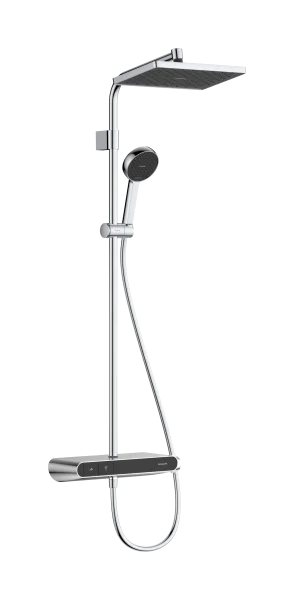 Hansgrohe Activera Q Showerpipes With Thermostatic Mixer 1170 X 350 X 180mm Chrome