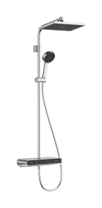 Hansgrohe Activera Q Showerpipes With Thermostatic Mixer 1170 X 350 X 180mm Chrome
