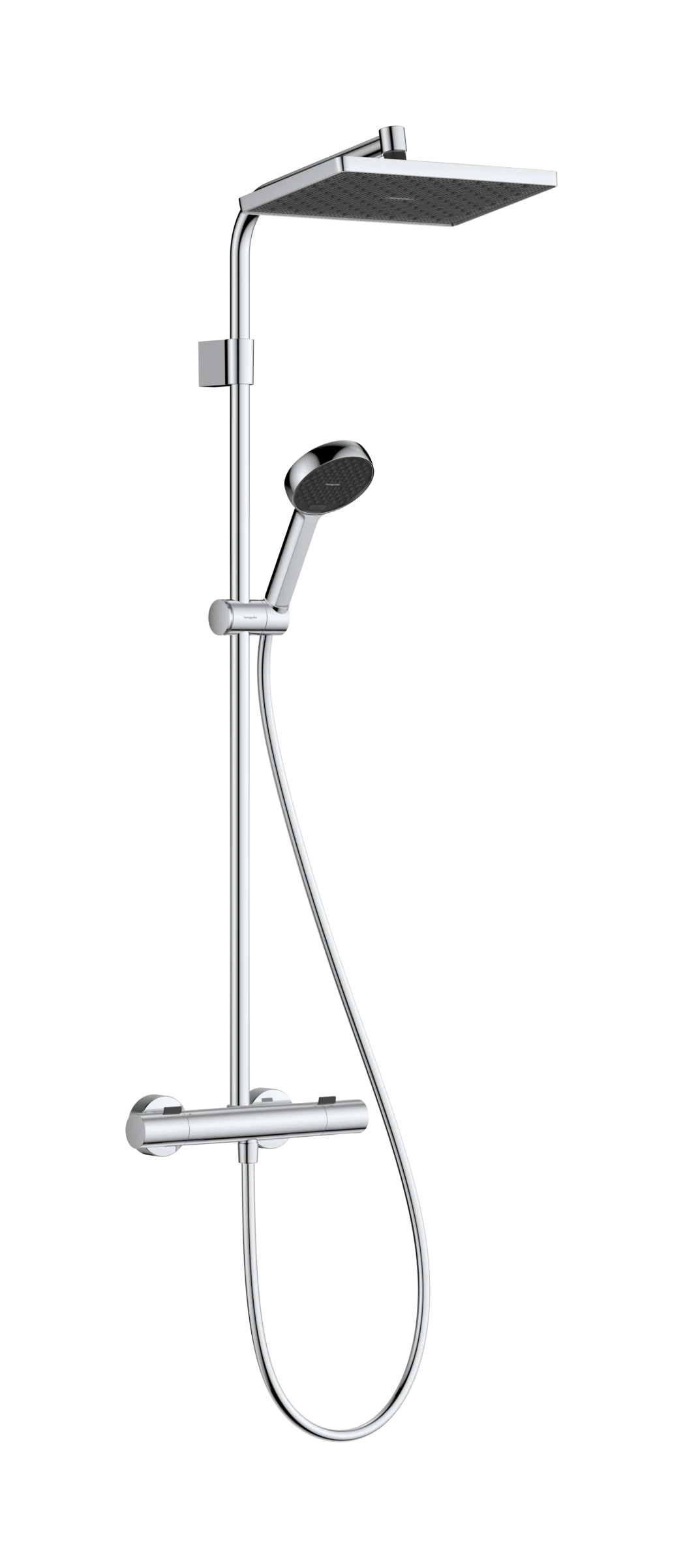 Hansgrohe Activera Q Showerpipes With Thermostatic Mixer 1080 X 355 X 100mm Chrome