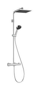 Hansgrohe Activera Q Showerpipes With Thermostatic Mixer 1080 X 355 X 100mm Chrome