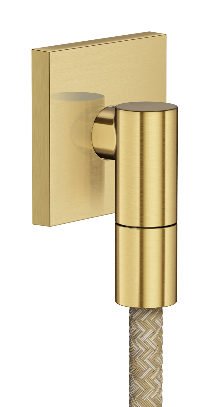 Axor Wall Outlet Fine Wall Outlet 84 X 65 X 95mm Brass - Brushed