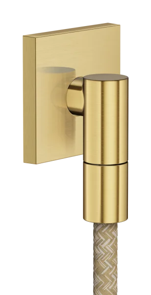 Axor Wall Outlet Fine Wall Outlet 84 X 65 X 95mm Brass - Brushed