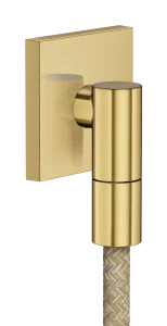 Axor Wall Outlet Fine Wall Outlet 84 X 65 X 95mm Brass - Brushed