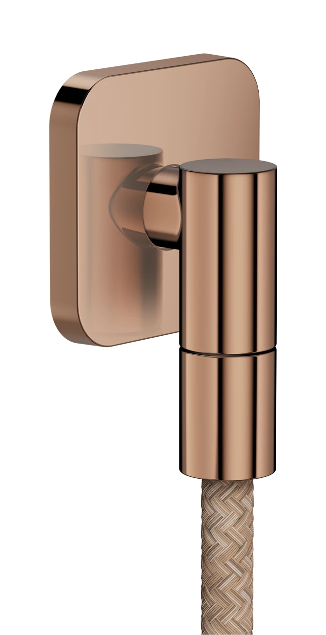 Axor Wall Outlet Fine Wall Outlet 84 X 65 X 95mm Rose Gold/gold - Polished