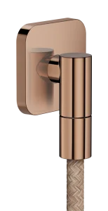 Axor Wall Outlet Fine Wall Outlet 84 X 65 X 95mm Rose Gold/gold - Polished