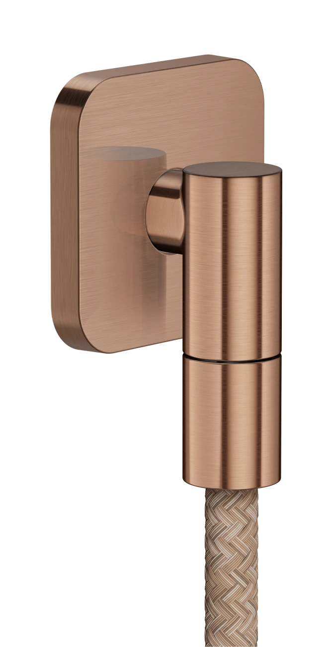 Axor Wall Outlet Fine Wall Outlet 84 X 65 X 95mm Rose Gold/gold - Brushed