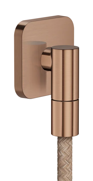 Axor Wall Outlet Fine Wall Outlet 84 X 65 X 95mm Rose Gold/gold - Brushed