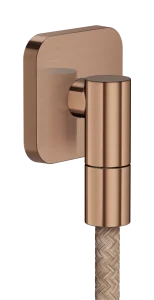 Axor Wall Outlet Fine Wall Outlet 84 X 65 X 95mm Rose Gold/gold - Brushed