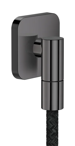 Axor Wall Outlet Fine Wall Outlet 84 X 65 X 95mm Gunmetal/chrome - Polished