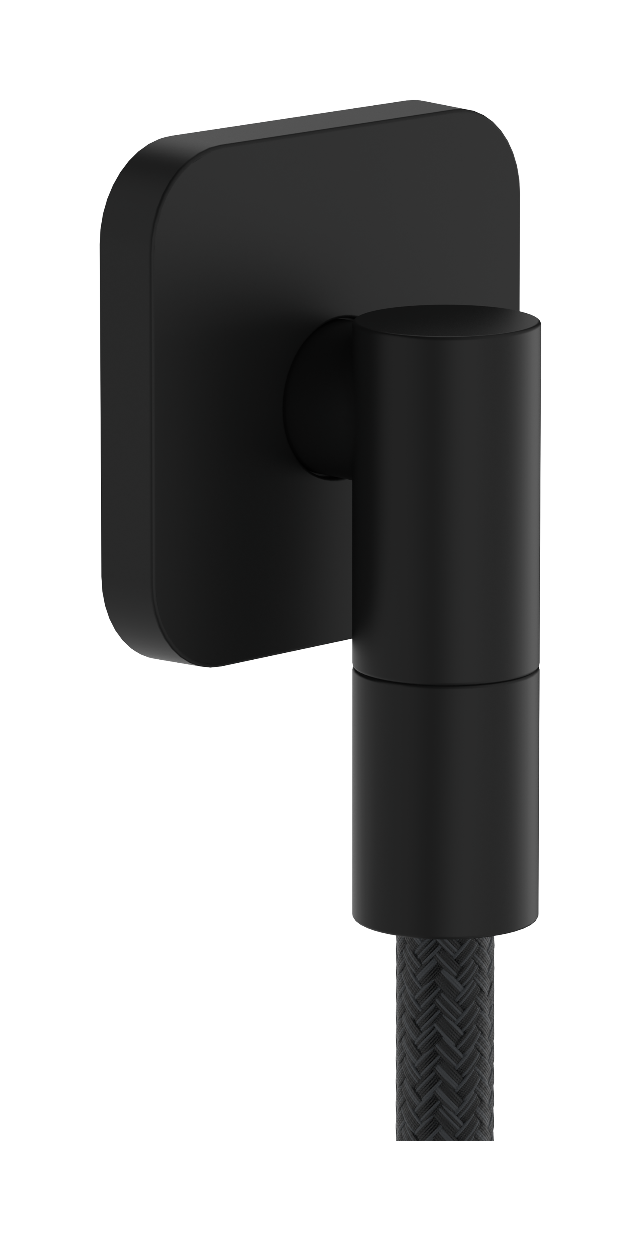 Axor Wall Outlet Fine Wall Outlet 97 X 83 X 65mm Black - Matt product image - Image 2