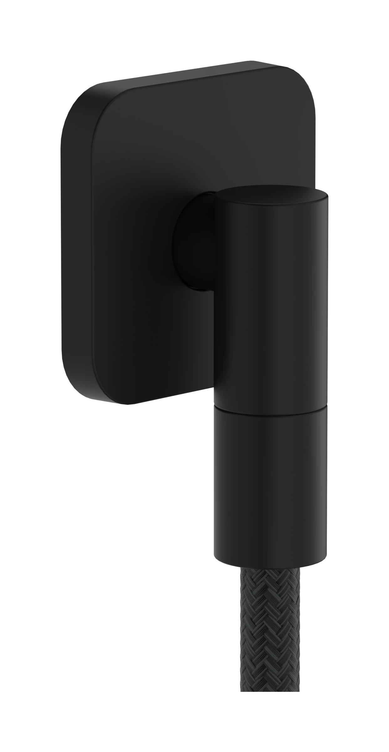 Axor Wall Outlet Fine Wall Outlet 97 X 83 X 65mm Black - Matt