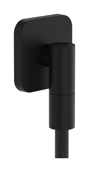 Axor Wall Outlet Fine Wall Outlet 97 X 83 X 65mm Black - Matt