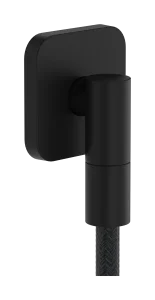 Axor Wall Outlet Fine Wall Outlet 97 X 83 X 65mm Black - Matt