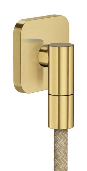 Axor Wall Outlet Fine Wall Outlet 84 X 65 X 95mm Brass - Brushed