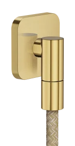 Axor Wall Outlet Fine Wall Outlet 84 X 65 X 95mm Brass - Brushed