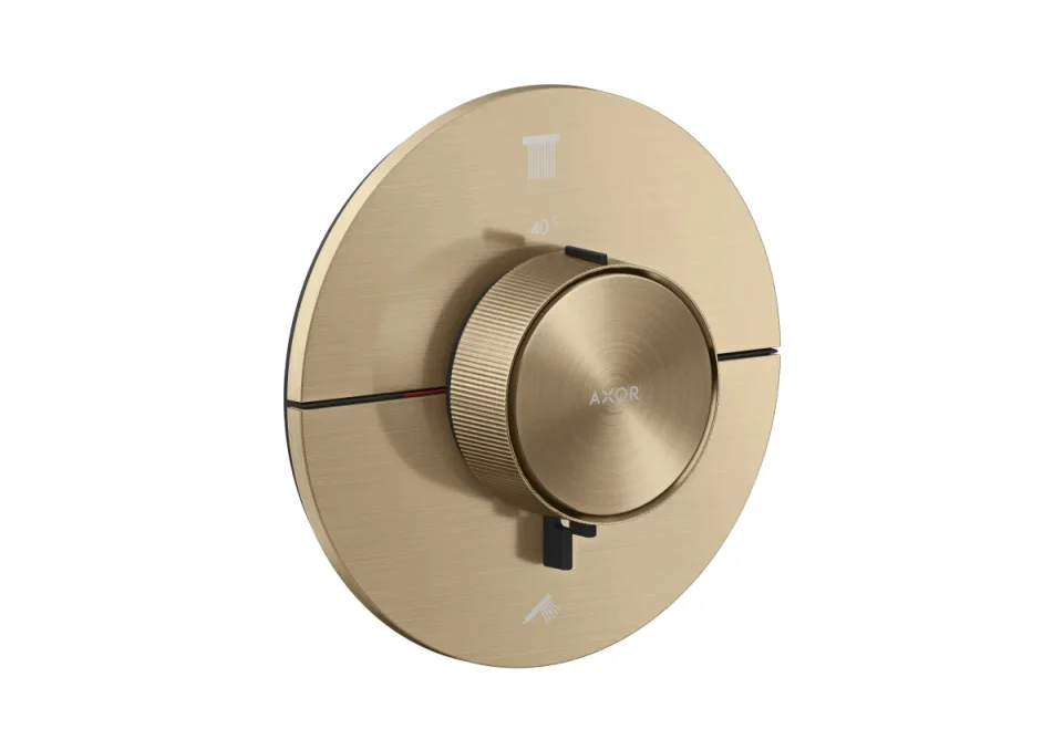 Axor Showerselect Id Thermostatic Shower Mixer Concealed 269 X 242 X 179mm Bronze - Brushed product image - Image 1