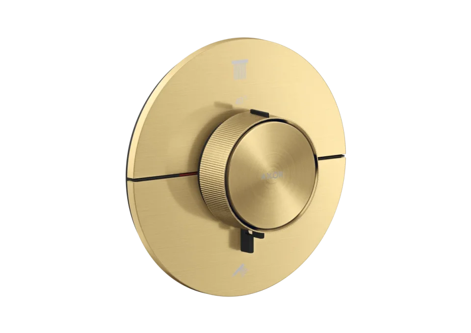 Axor Showerselect Id Thermostatic Shower Mixer Concealed 269 X 242 X 179mm Gold - Brushed product image - Image 1