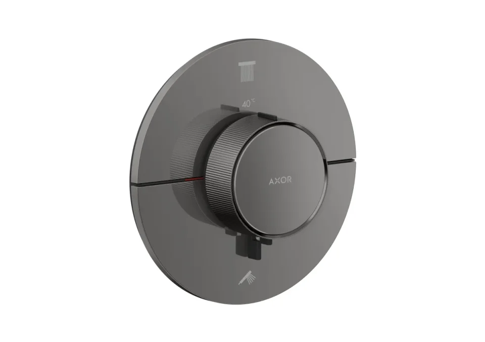 Axor Showerselect Id Thermostatic Shower Mixer Concealed 269 X 242 X 179mm Gunmetal/chrome - Polished product image - Image 1