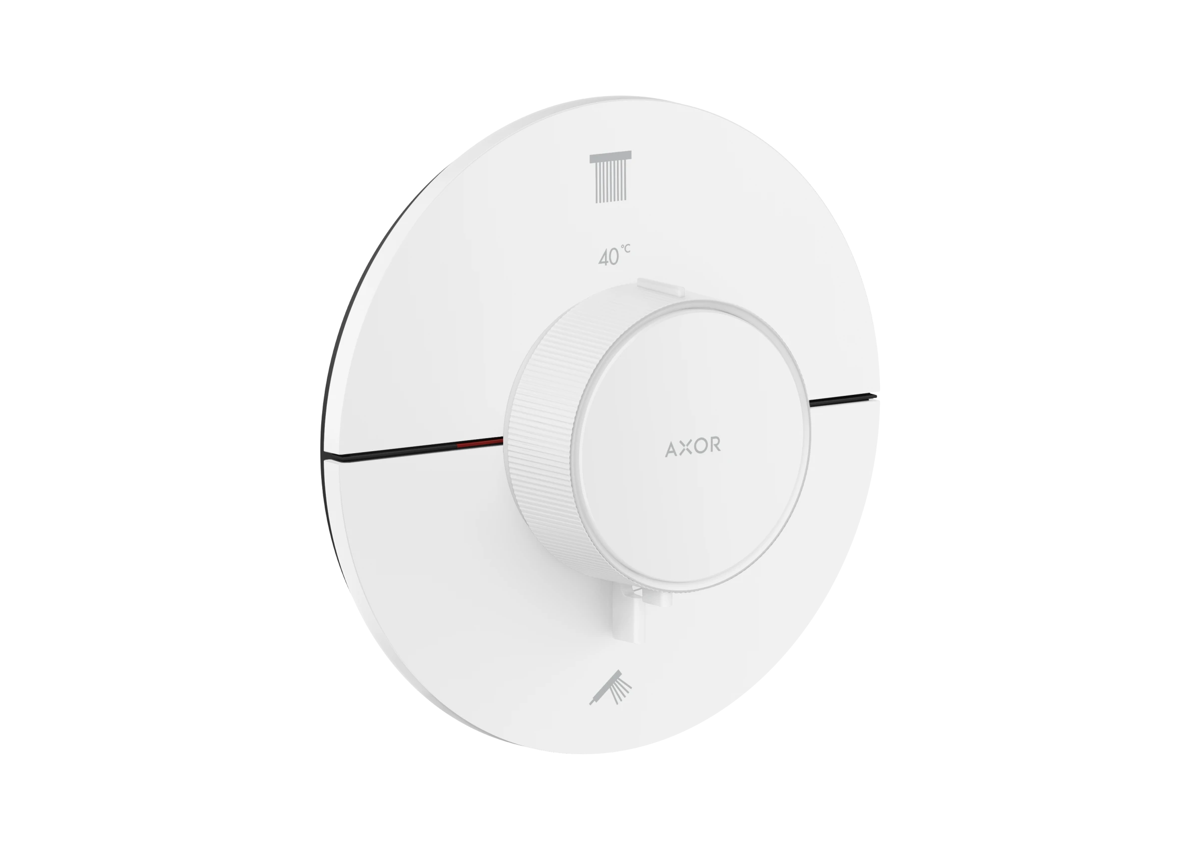 Axor Showerselect Id Thermostatic Shower Mixer Concealed 269 X 242 X 179mm White - Matt