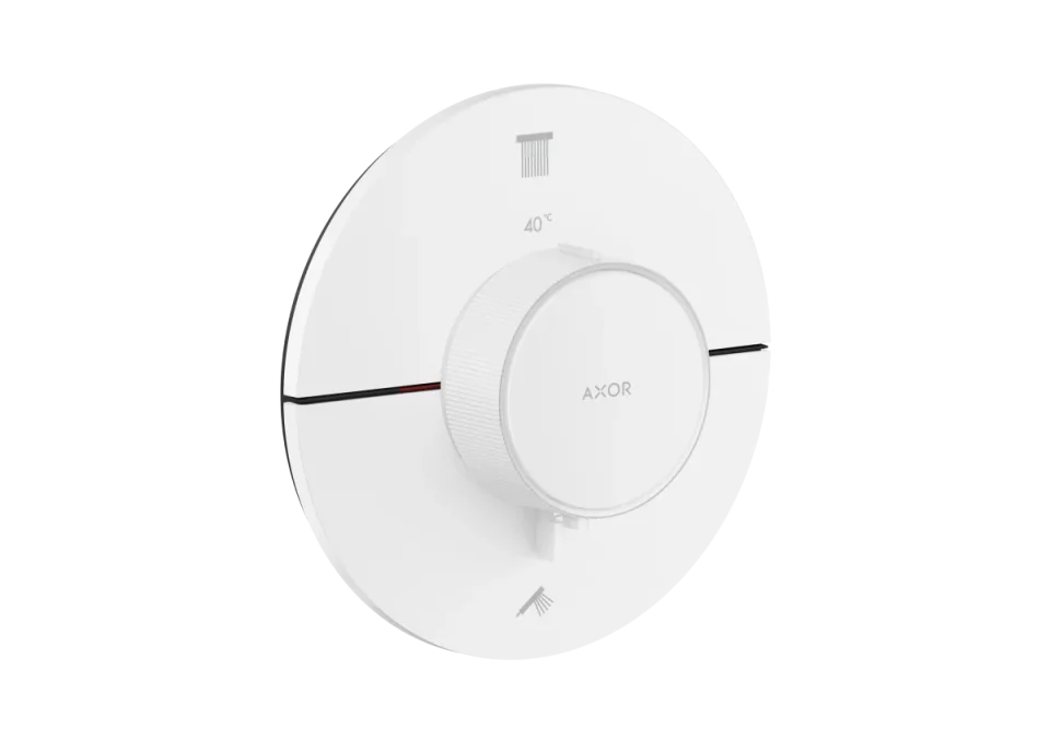 Axor Showerselect Id Thermostatic Shower Mixer Concealed 269 X 242 X 179mm White - Matt product image - Image 1