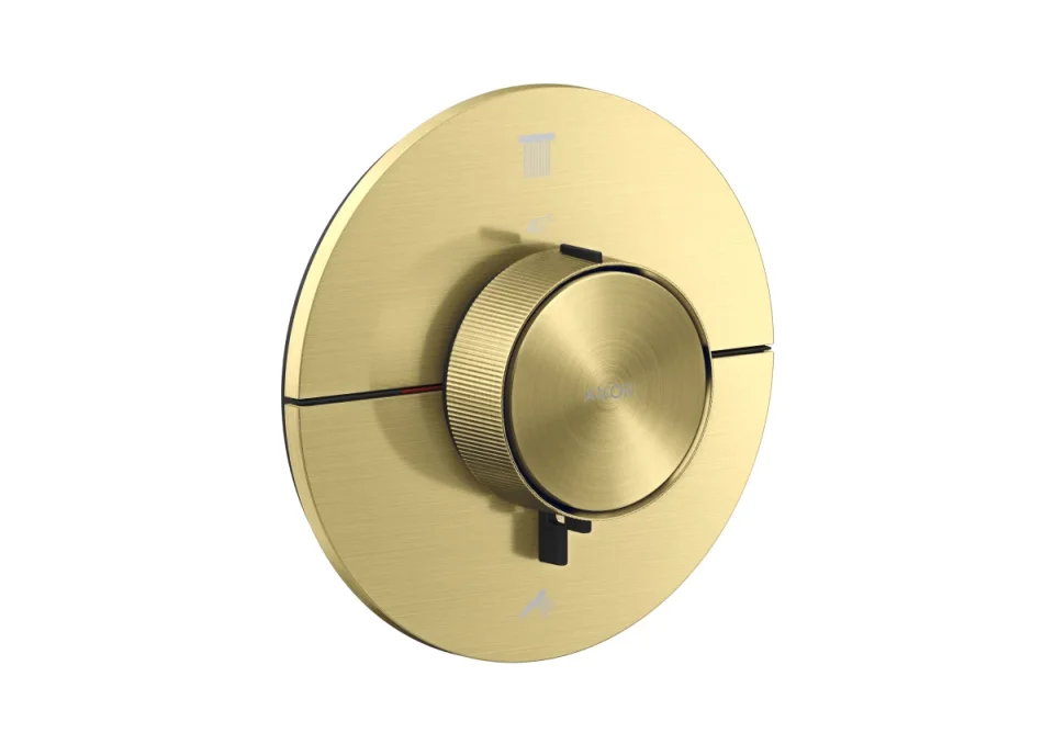 Axor Showerselect Id Thermostatic Shower Mixer Concealed 269 X 242 X 179mm Brass - Brushed product image - Image 1