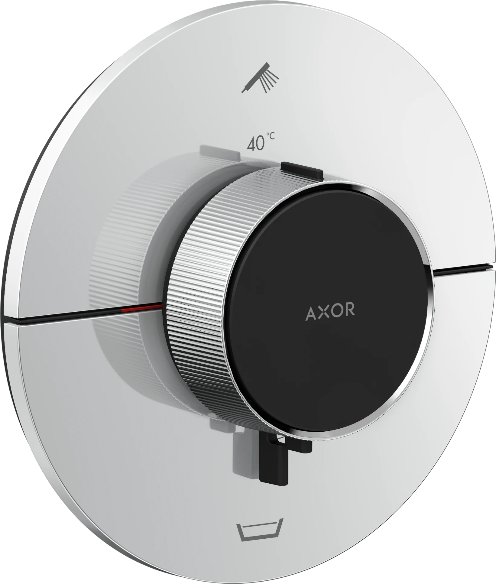 Axor Showerselect Id Thermostatic Shower Mixer Concealed 269 X 242 X 179mm Chrome