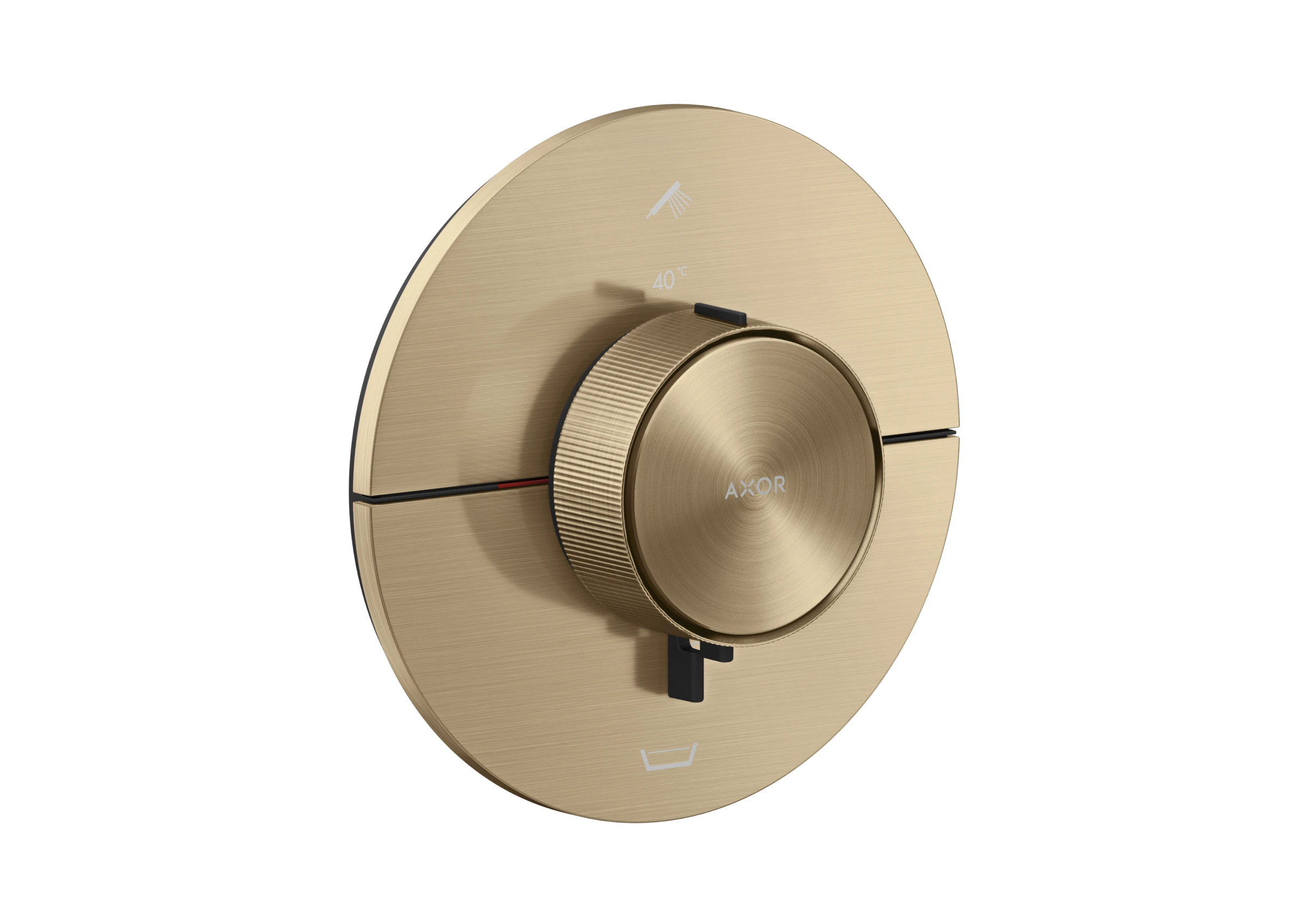 Axor Showerselect Id Thermostatic Shower Mixer Concealed 269 X 242 X 179mm Bronze - Brushed