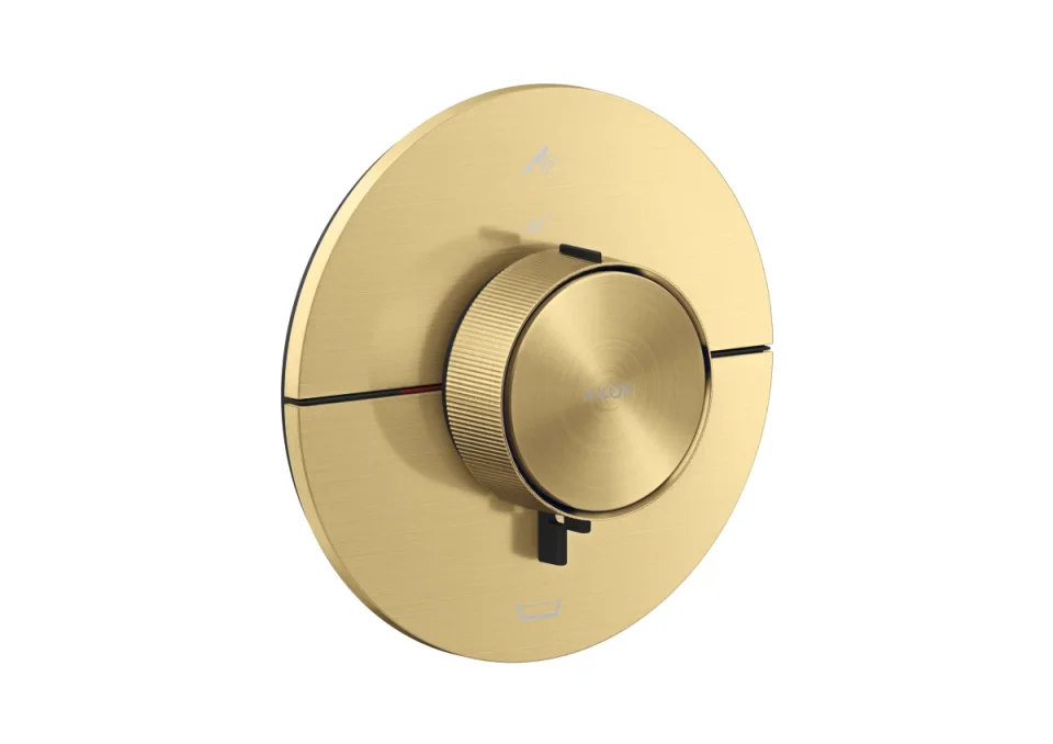 Axor Showerselect Id Thermostatic Shower Mixer Concealed 269 X 242 X 179mm Gold - Brushed product image - Image 1