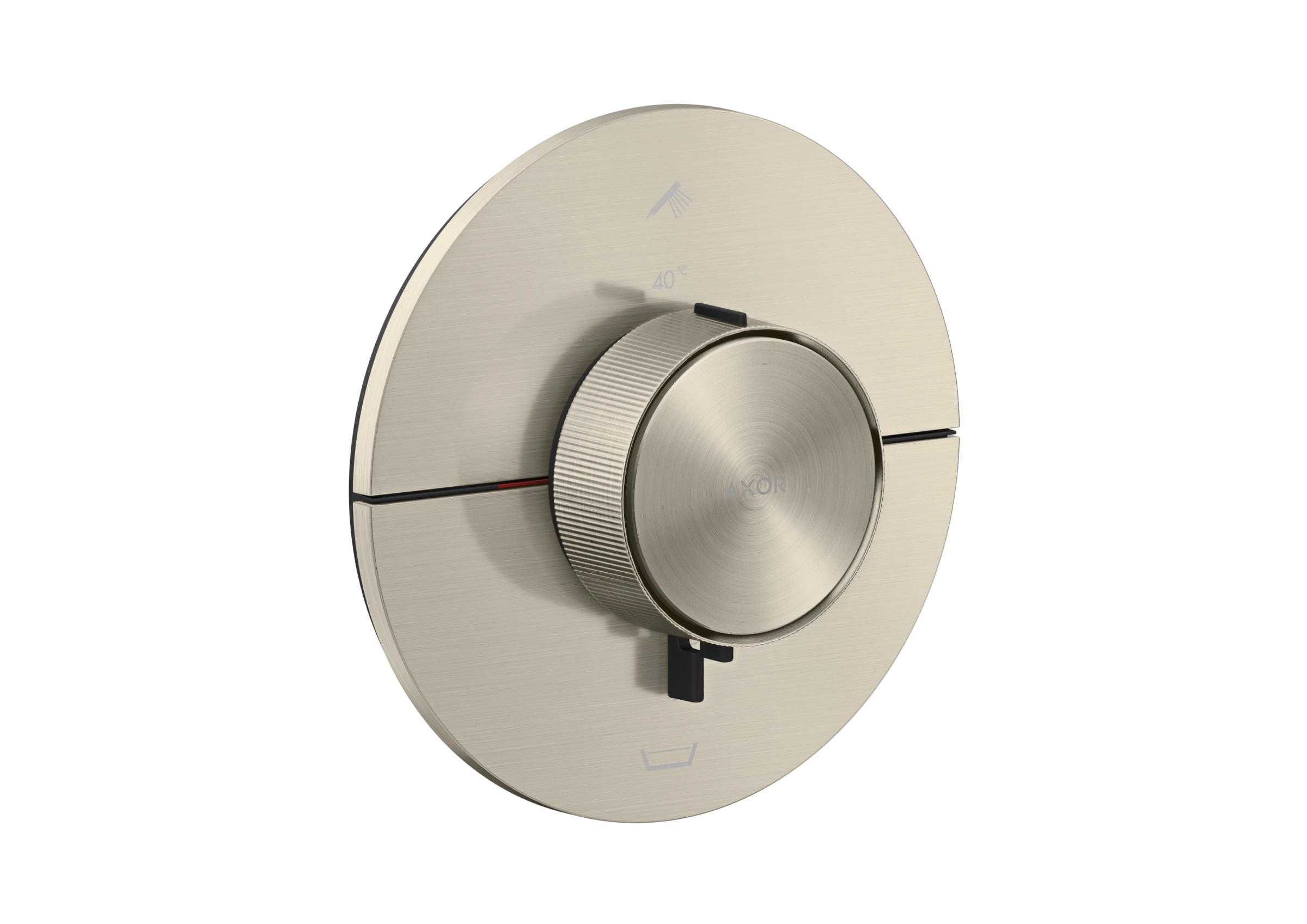 Axor Showerselect Id Thermostatic Shower Mixer Concealed 269 X 242 X 179mm Nickel - Brushed