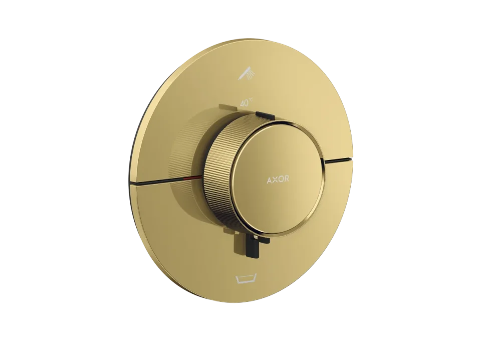 Axor Showerselect Id Thermostatic Shower Mixer Concealed 269 X 242 X 179mm Gold - Polished product image - Image 1