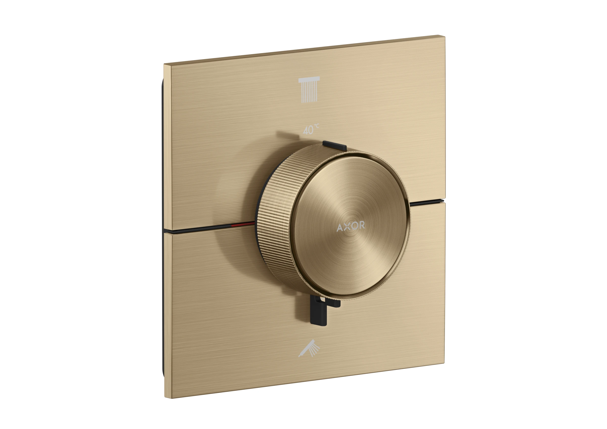 Axor Showerselect Id Thermostatic Shower Mixer Concealed 269 X 242 X 179mm Bronze - Brushed