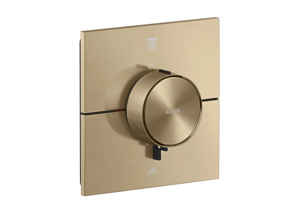 Axor Showerselect Id Thermostatic Shower Mixer Concealed 269 X 242 X 179mm Bronze - Brushed product image - Image 1
