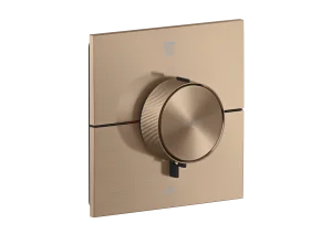 Axor Showerselect Id Thermostatic Shower Mixer Concealed 269 X 242 X 179mm Rose Gold/gold - Brushed