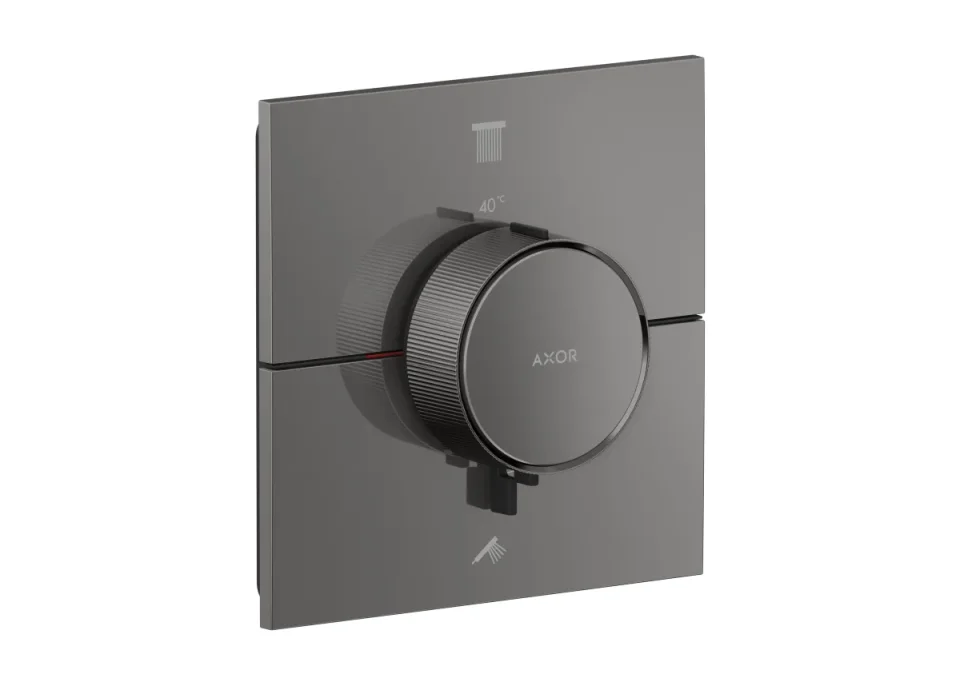 Axor Showerselect Id Thermostatic Shower Mixer Concealed 269 X 242 X 179mm Gunmetal/chrome - Polished product image - Image 1