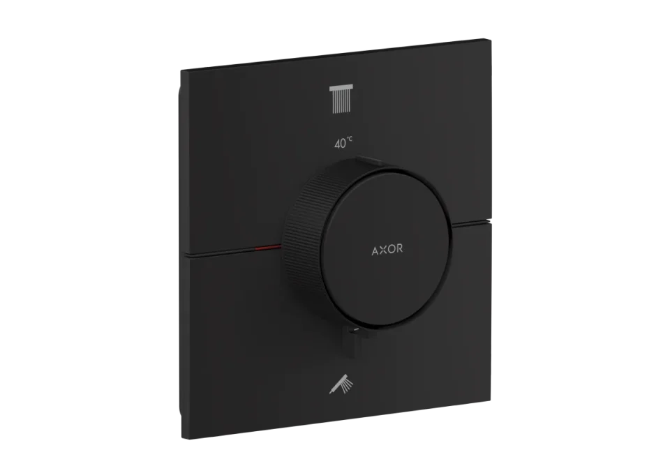 Axor Showerselect Id Thermostatic Shower Mixer Concealed 269 X 242 X 179mm Black - Matt product image - Image 1