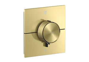 Axor Showerselect Id Thermostatic Shower Mixer Concealed 269 X 242 X 179mm Brass - Brushed