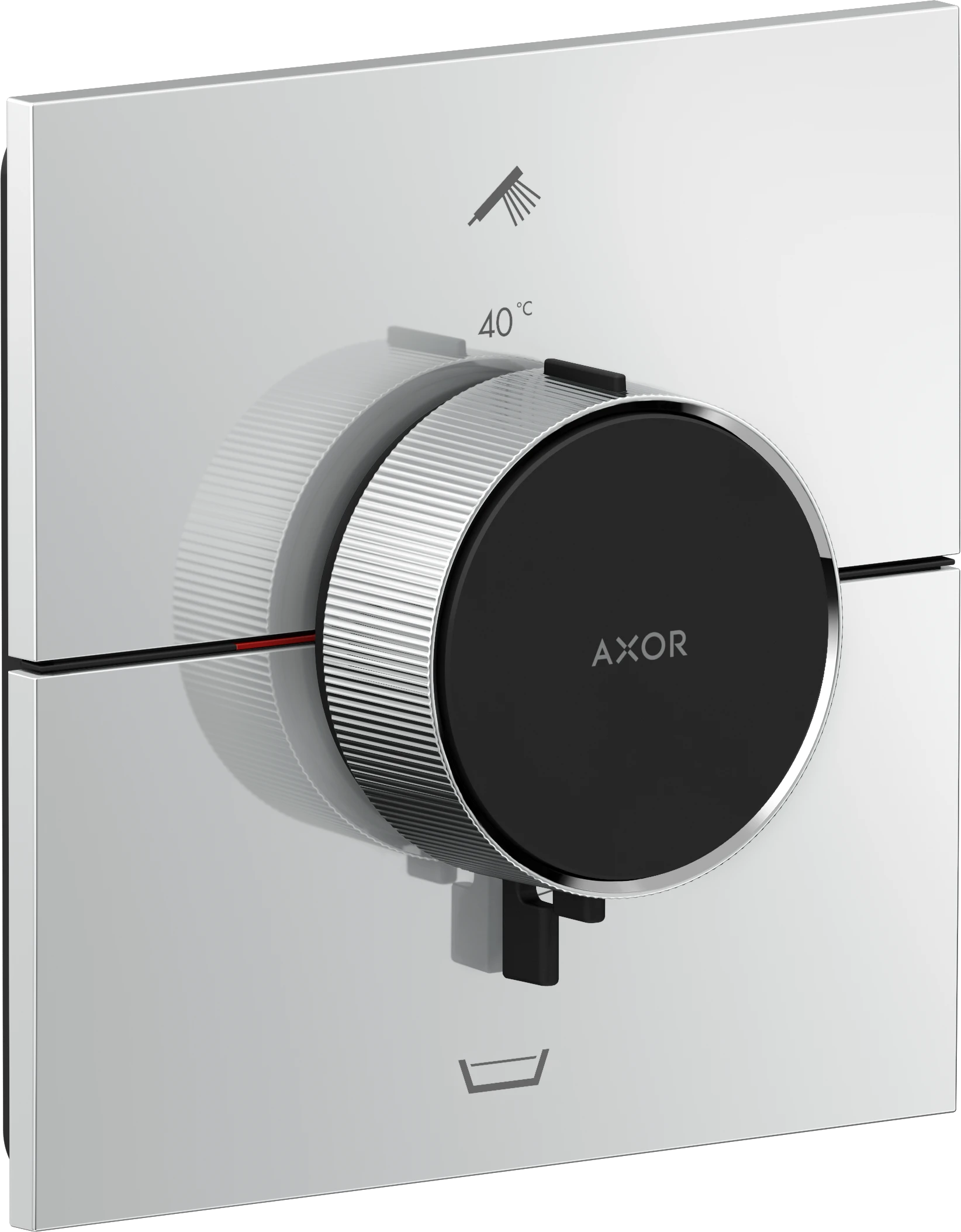 Axor Showerselect Id Thermostatic Shower Mixer Concealed 269 X 242 X 179mm Chrome