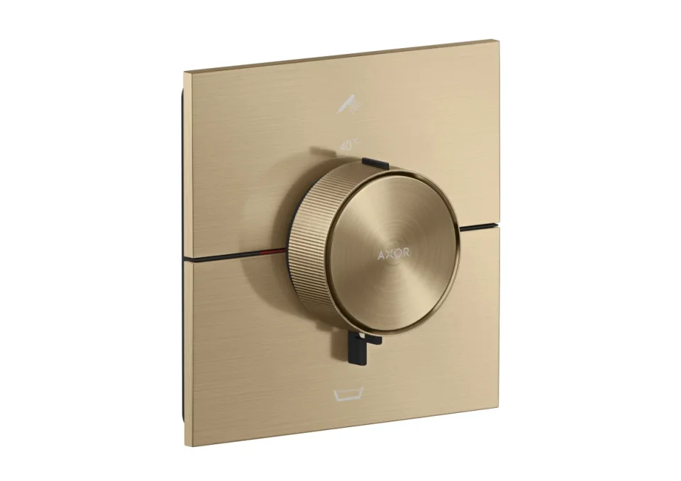 Axor Showerselect Id Thermostatic Shower Mixer Concealed 269 X 242 X 179mm Bronze - Brushed product image - Image 1