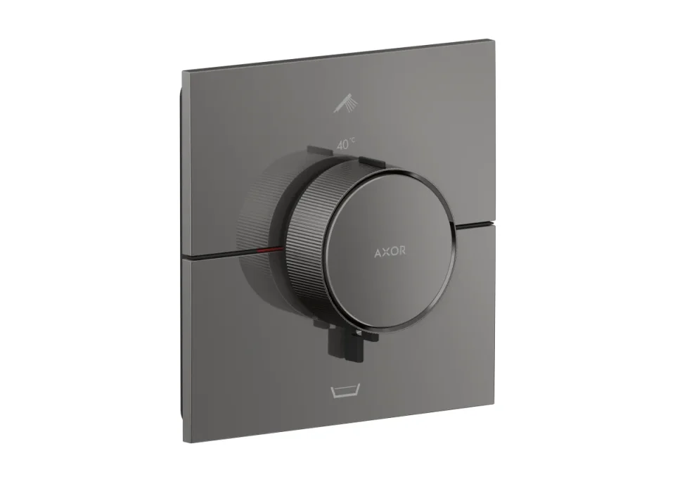 Axor Showerselect Id Thermostatic Shower Mixer Concealed 269 X 242 X 179mm Gunmetal/chrome - Polished product image - Image 1