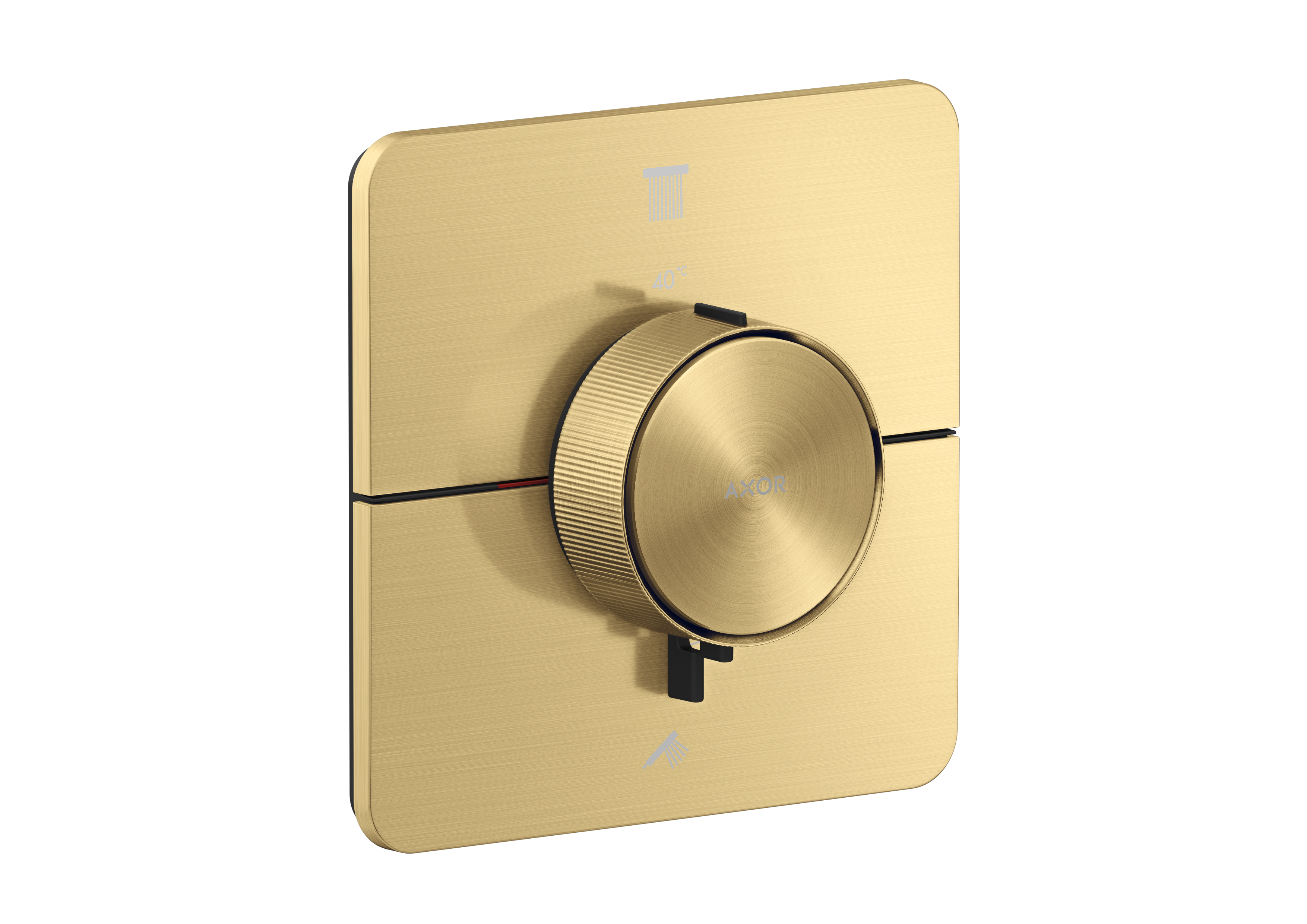 Axor Showerselect Id Thermostatic Shower Mixer Concealed 269 X 242 X 179mm Gold - Brushed