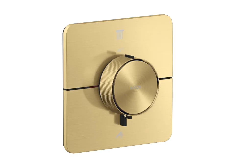 Axor Showerselect Id Thermostatic Shower Mixer Concealed 269 X 242 X 179mm Gold - Brushed product image - Image 1