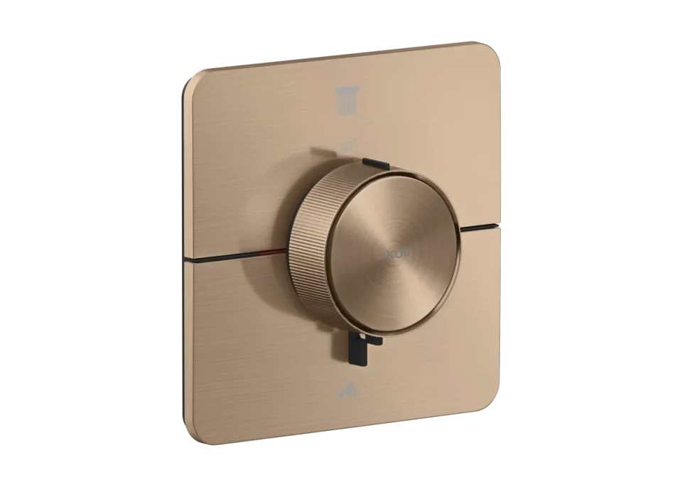 Axor Showerselect Id Thermostatic Shower Mixer Concealed 269 X 242 X 179mm Rose Gold/gold - Brushed product image - Image 1