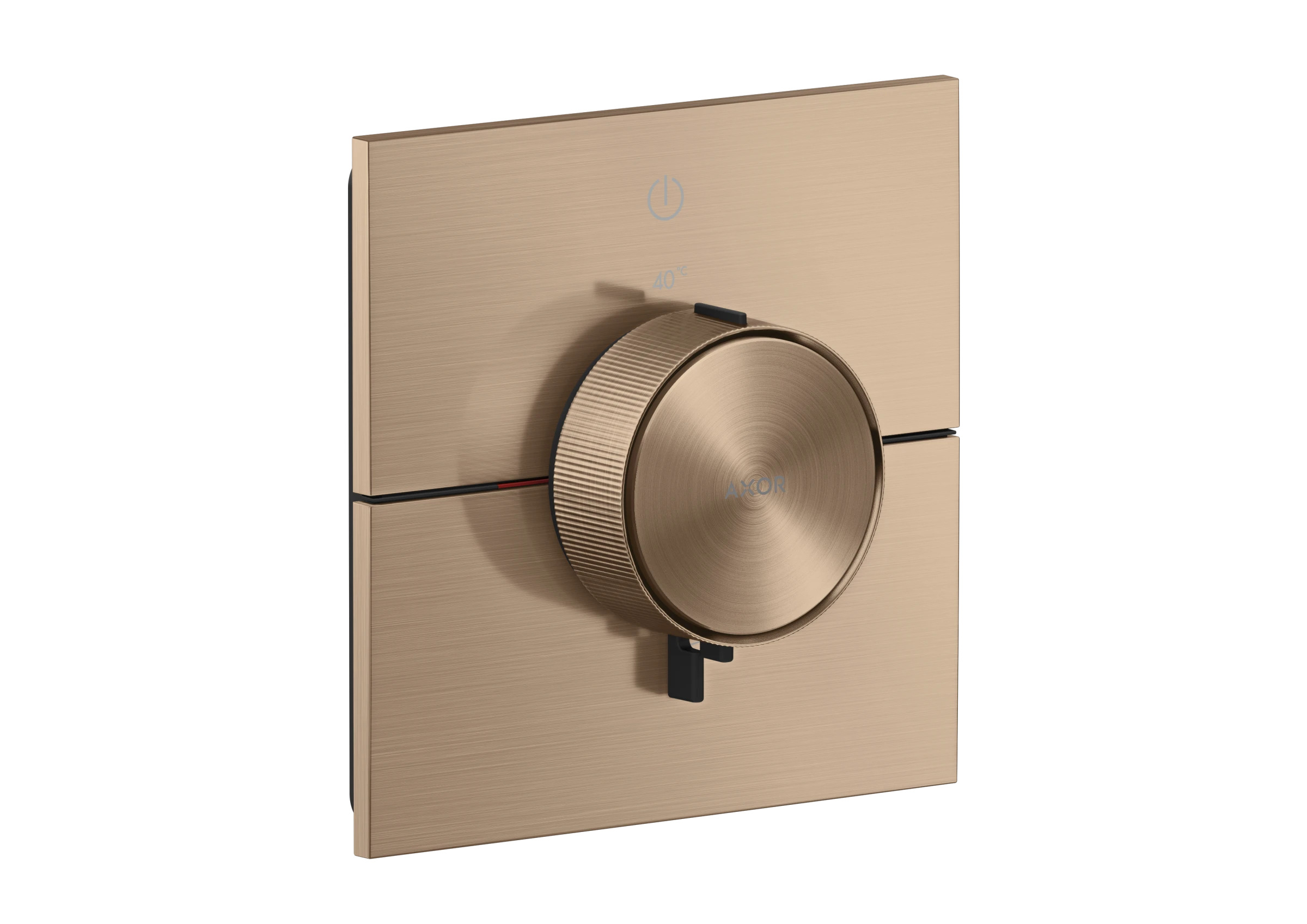 Axor Showerselect Id Thermostatic Shower Mixer Concealed 269 X 242 X 179mm Rose Gold/gold - Brushed