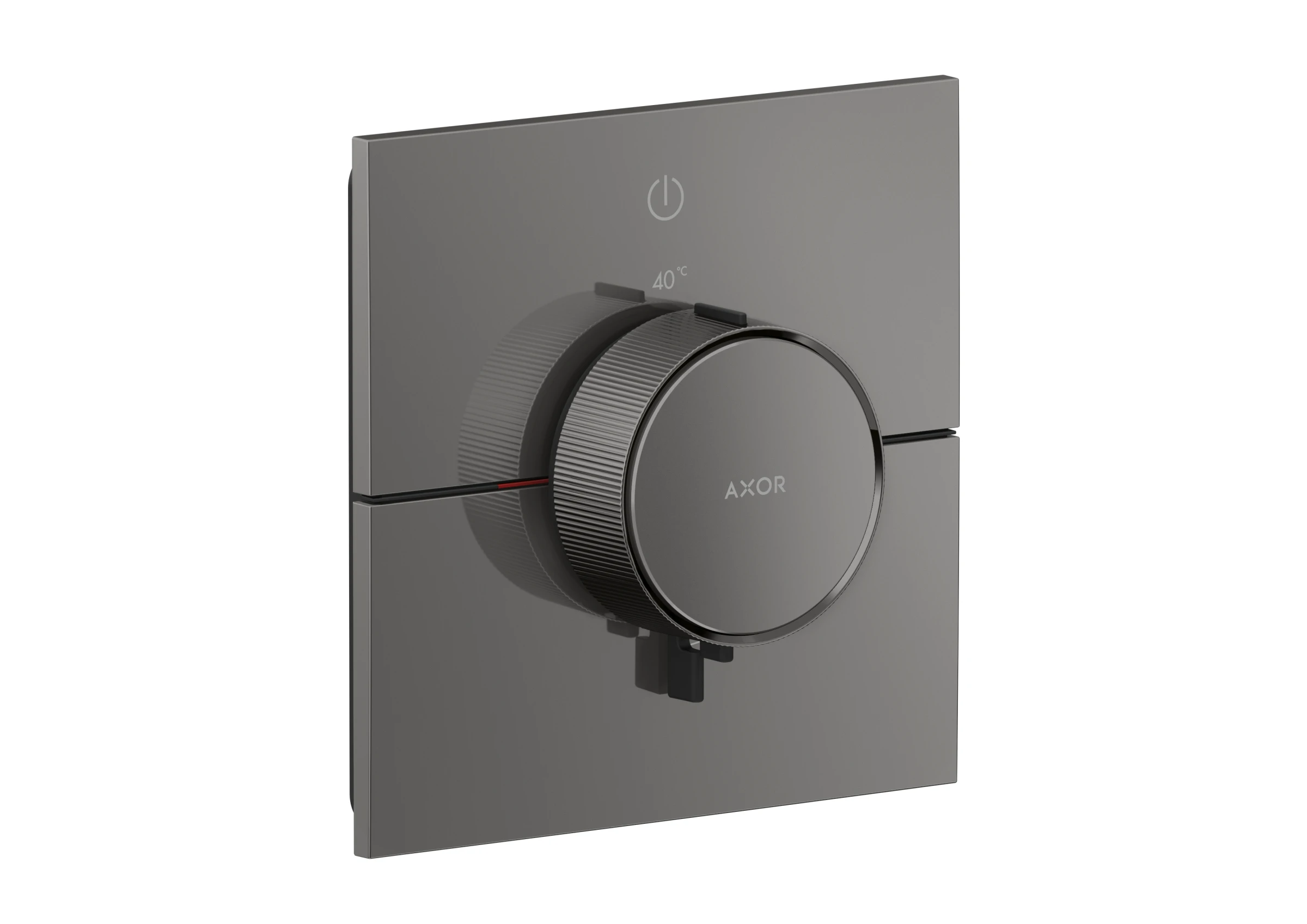 Axor Showerselect Id Thermostatic Shower Mixer Concealed 269 X 242 X 179mm Gunmetal/chrome - Polished