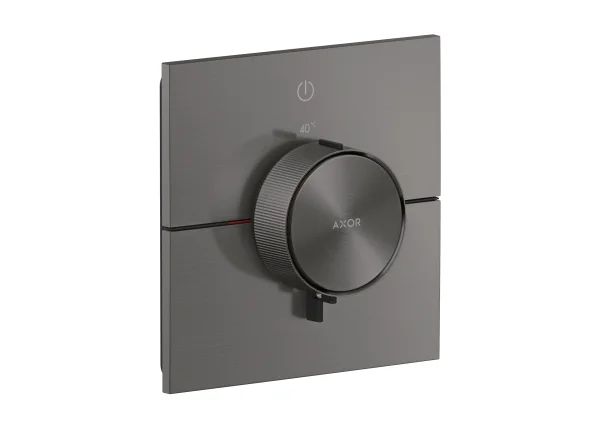 Axor Showerselect Id Thermostatic Shower Mixer Concealed 269 X 242 X 179mm Gunmetal/chrome - Brushed