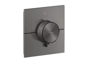 Axor Showerselect Id Thermostatic Shower Mixer Concealed 269 X 242 X 179mm Gunmetal/chrome - Brushed